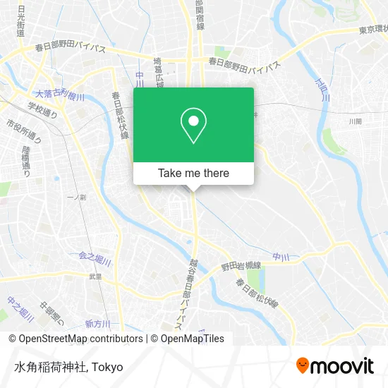 水角稲荷神社 map