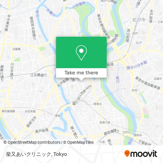 柴又あいクリニック map