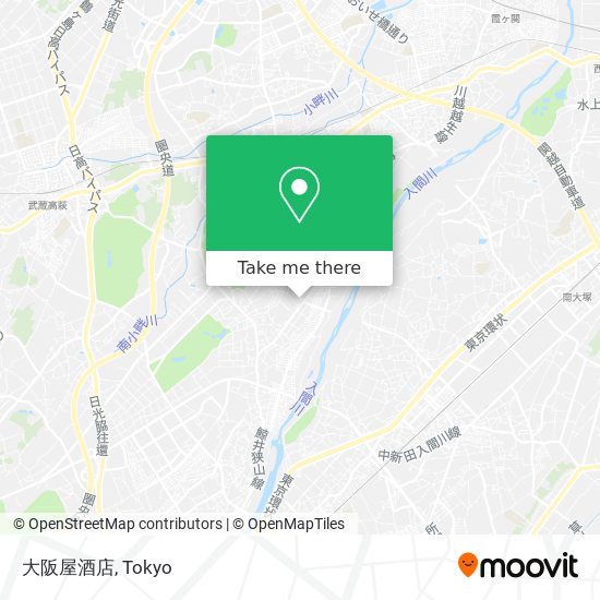 大阪屋酒店 map