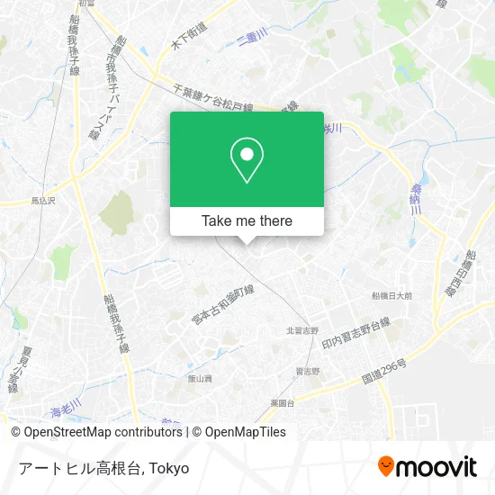 アートヒル高根台 map