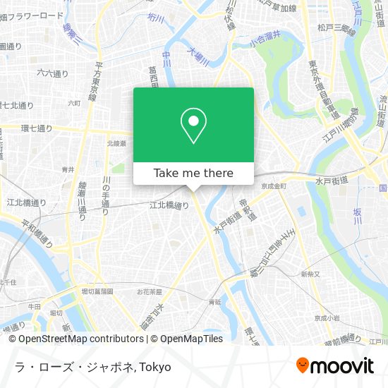 ラ・ローズ・ジャポネ map