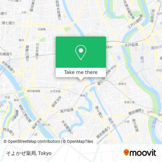 そよかぜ薬局 map