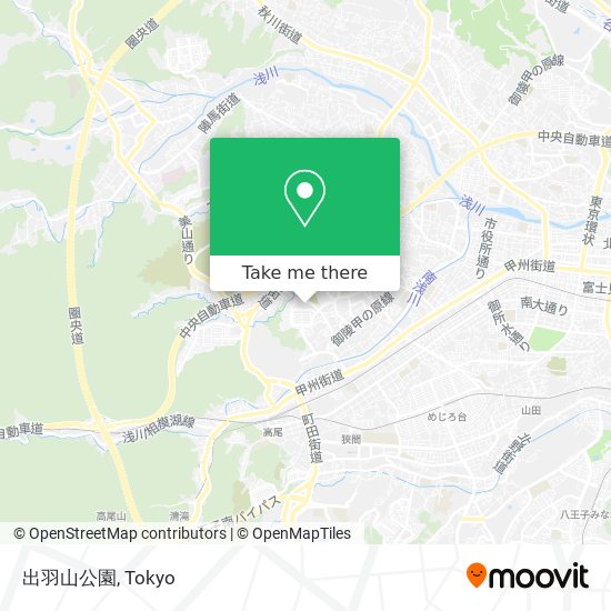出羽山公園 map