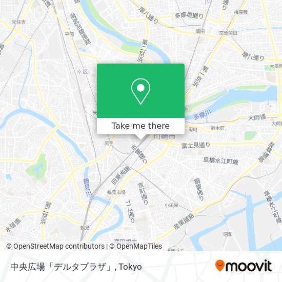 中央広場「デルタプラザ」 map