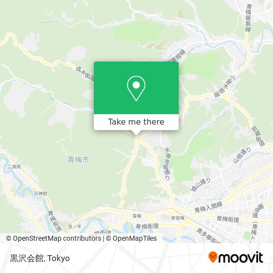黒沢会館 map