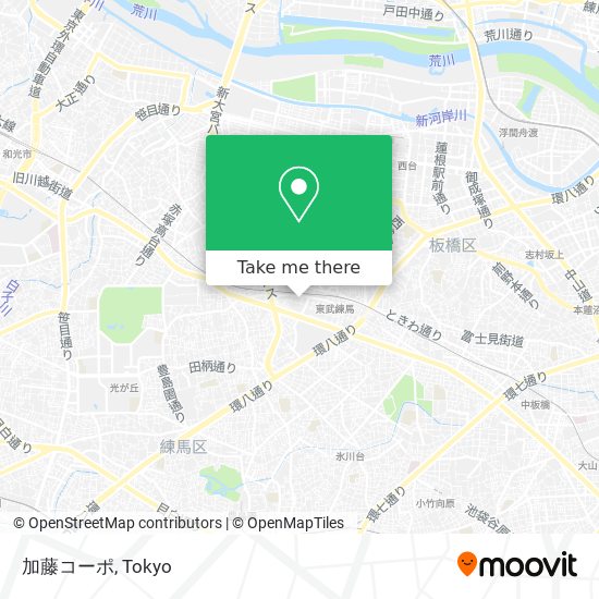 加藤コーポ map