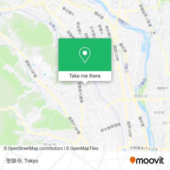 聖眼寺 map