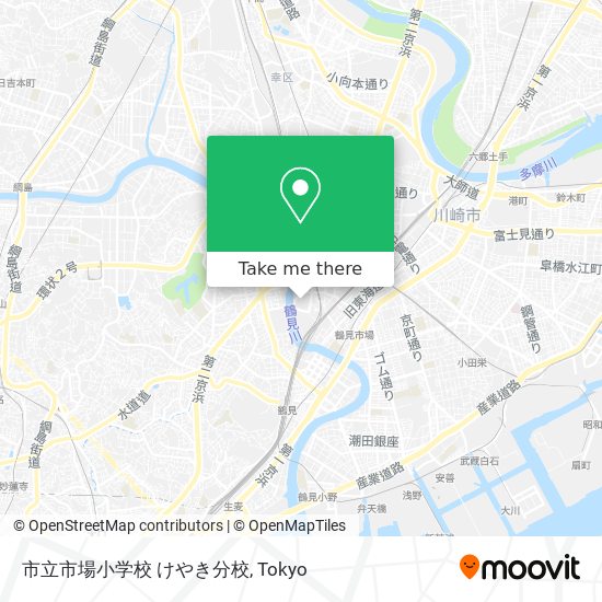 市立市場小学校 けやき分校 map