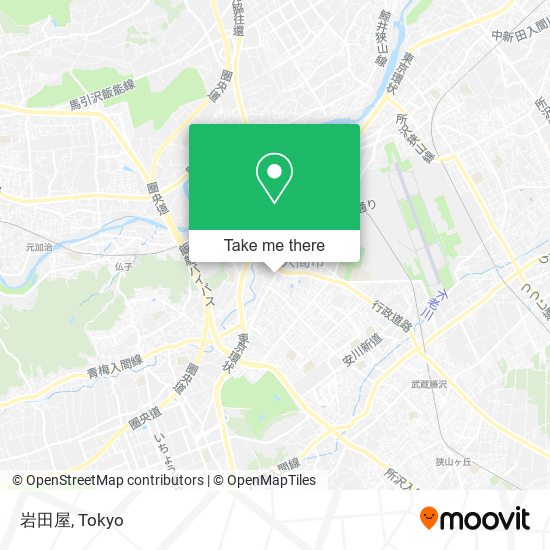 岩田屋 map