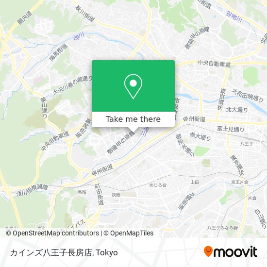 カインズ八王子長房店 map