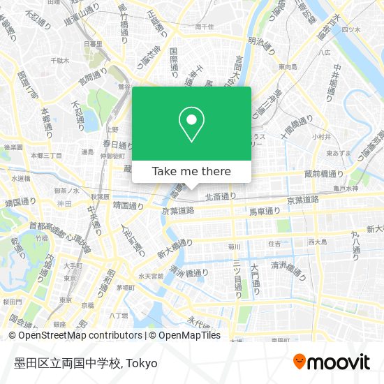 墨田区立両国中学校 map