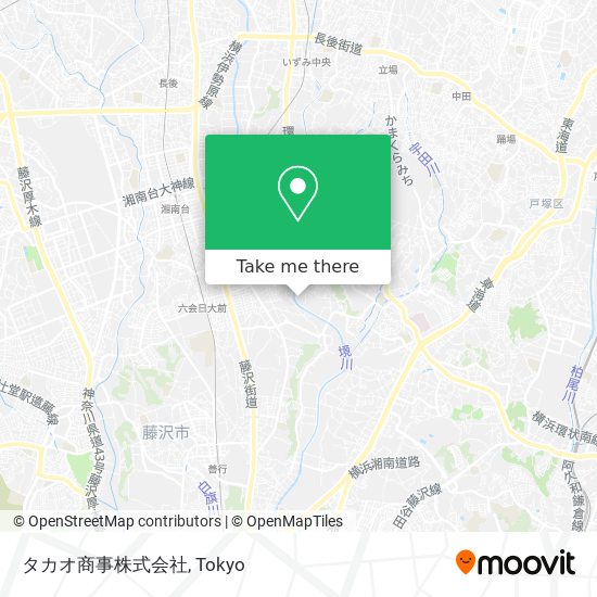 タカオ商事株式会社 map