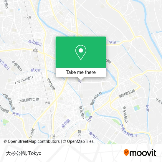 大杉公園 map