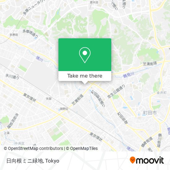 日向根ミニ緑地 map