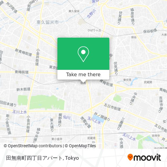 田無南町四丁目アパート map