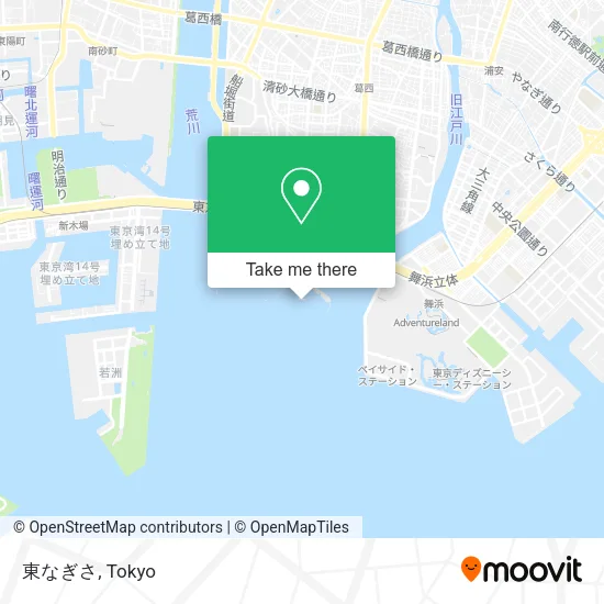 東なぎさ map
