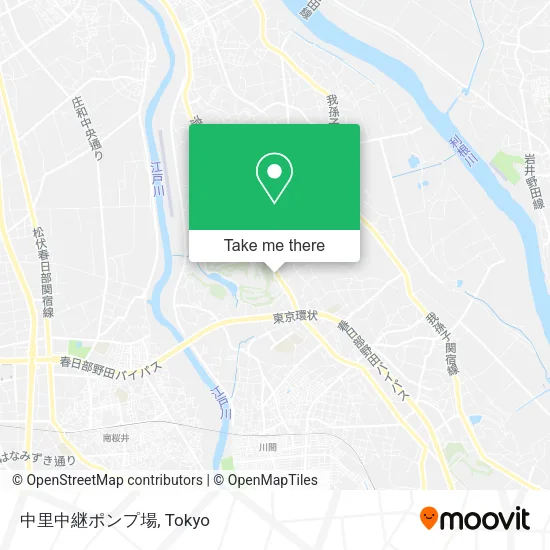 中里中継ポンプ場 map