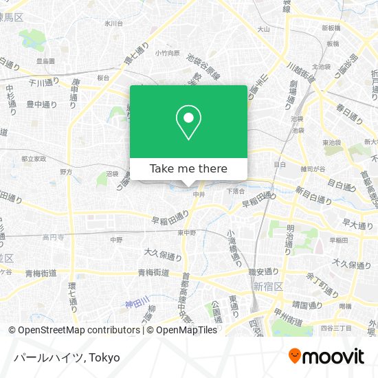 パールハイツ map