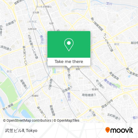 武笠ビルⅡ map