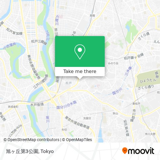 旭ヶ丘第3公園 map