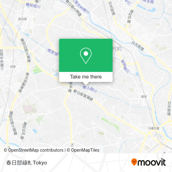 春日部線8 map
