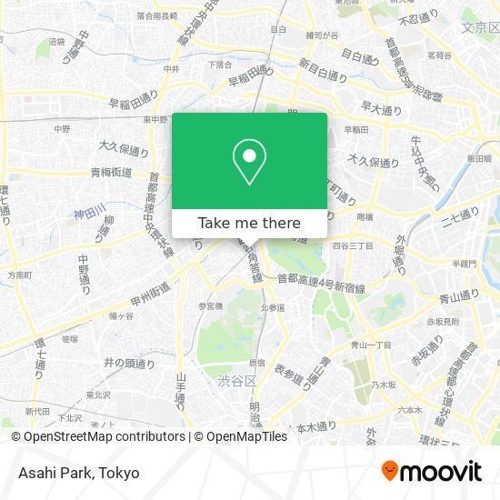 Asahi Park map
