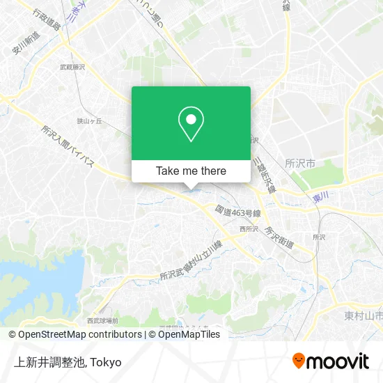 Kami Arai Detention Pond map