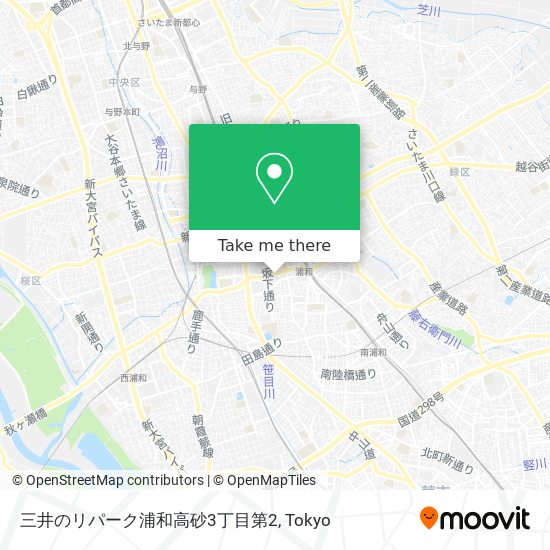 三井のリパーク浦和高砂3丁目第2 map