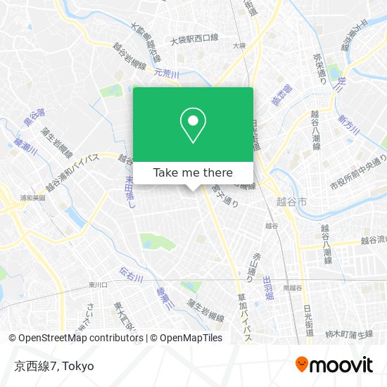 京西線7 map