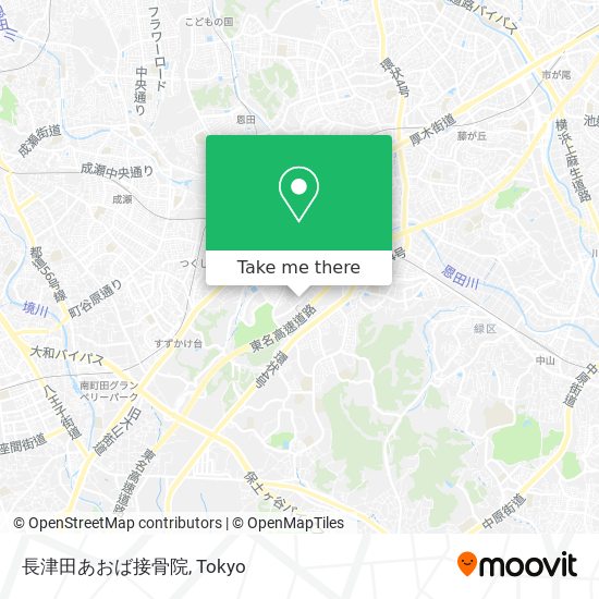 長津田あおば接骨院 map