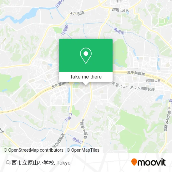 印西市立原山小学校 map