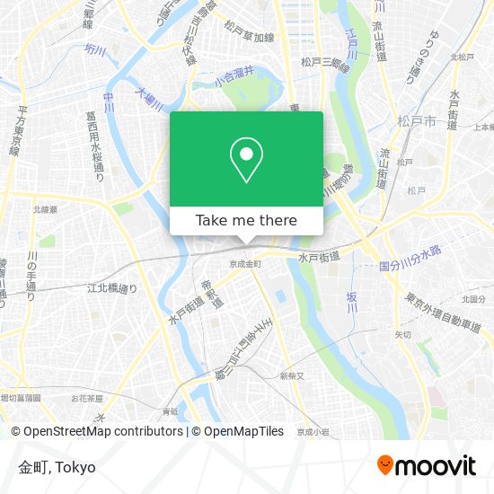 金町 map