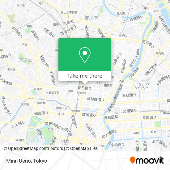 Minn Ueno map