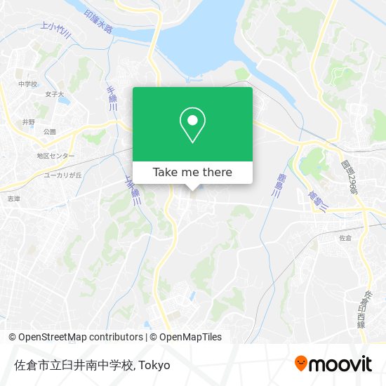 佐倉市立臼井南中学校 map