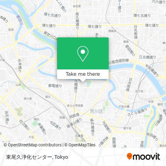 東尾久浄化センター map