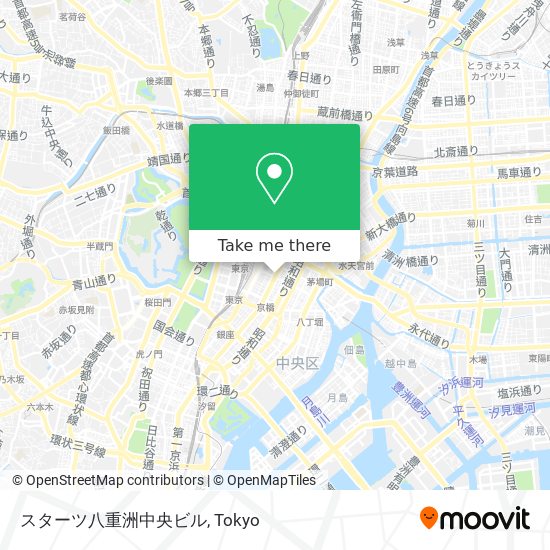 スターツ八重洲中央ビル map
