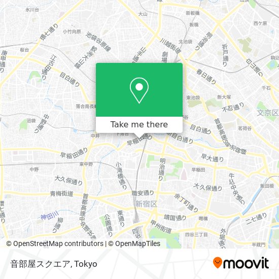 音部屋スクエア map