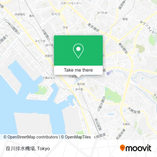 葭川排水機場 map