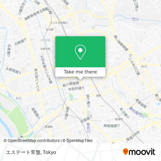 エステート常盤 map