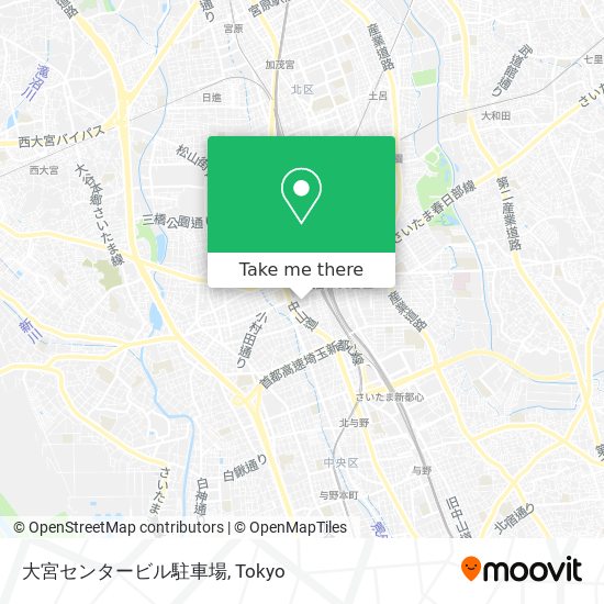 大宮センタービル駐車場 map