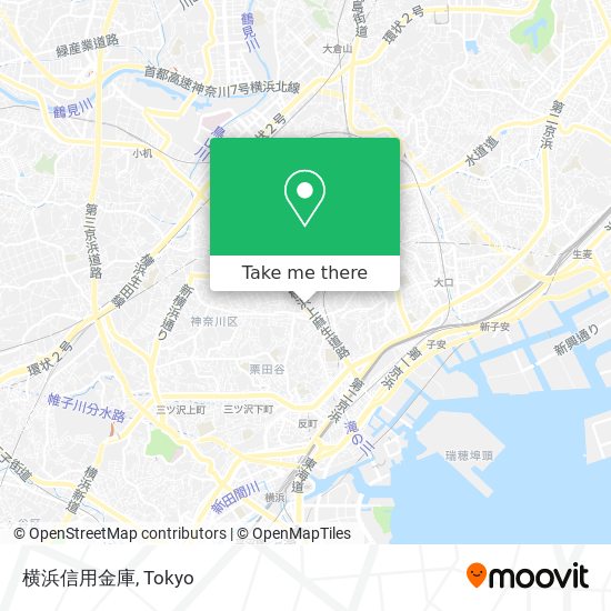 横浜信用金庫 map