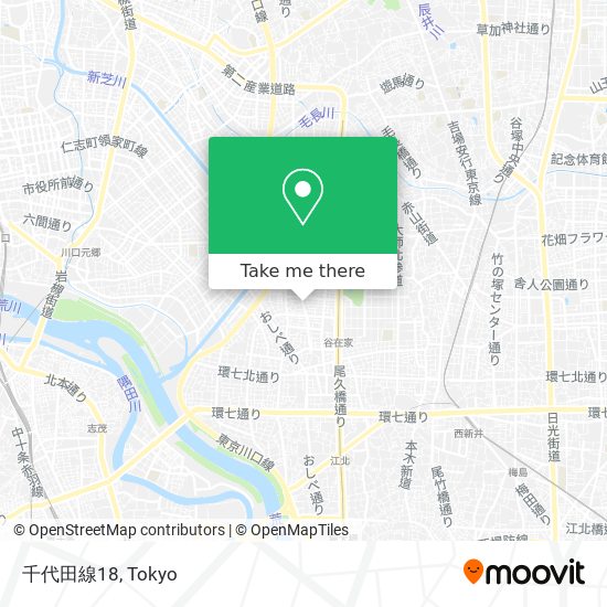 千代田線18 map