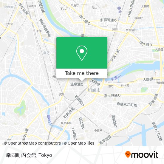 幸四町内会館 map