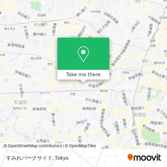 すみれパークサイド map