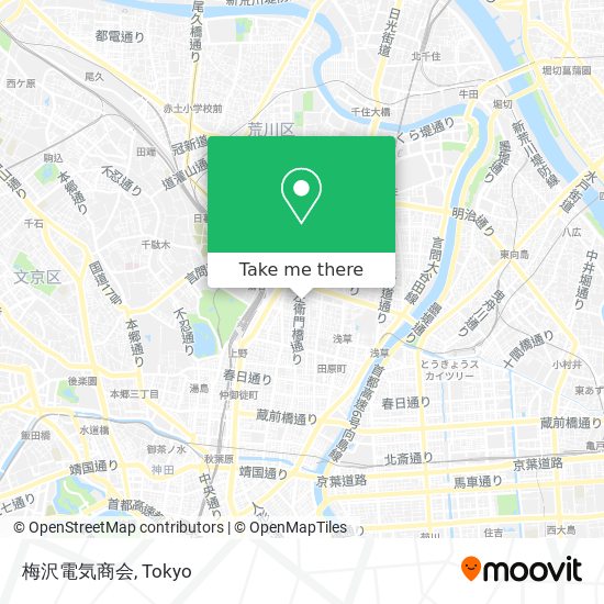 梅沢電気商会 map