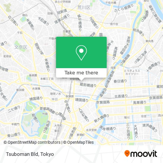 Tsuboman Bld map