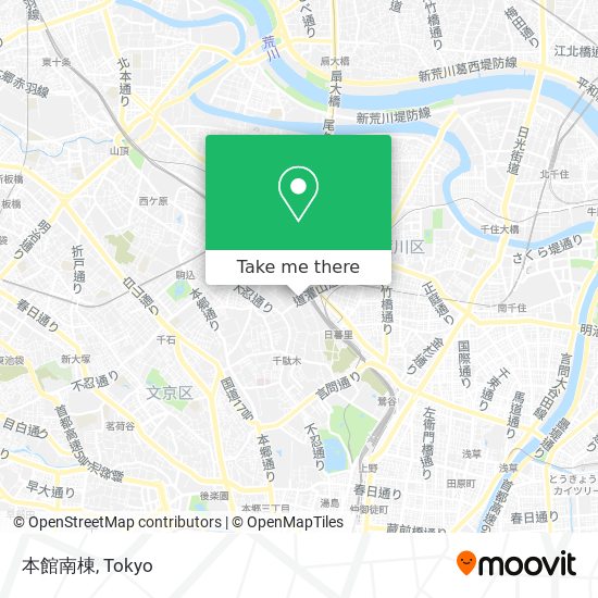 本館南棟 map