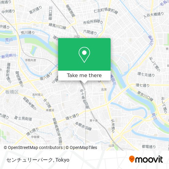 センチュリーパーク map