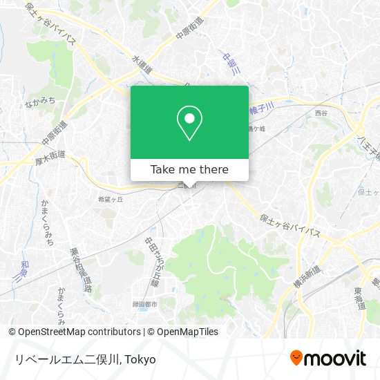 リベールエム二俣川 map