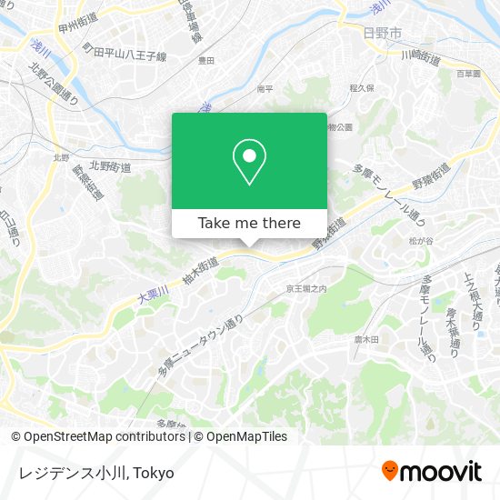 レジデンス小川 map